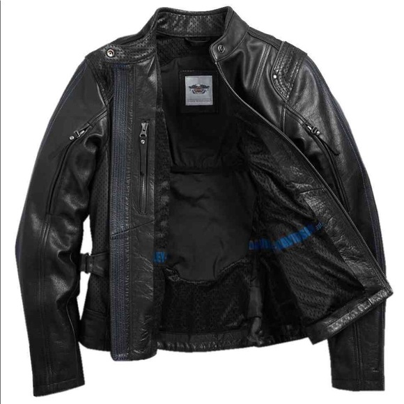 Harley-Davidson® 115th Anniversary Leather Jacket - Picture 3 of 4